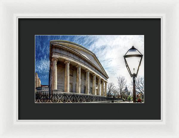Panorama 3280 Second Bank of the United States - Framed Print
