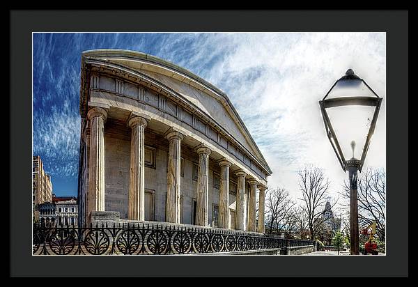 Panorama 3280 Second Bank of the United States - Framed Print