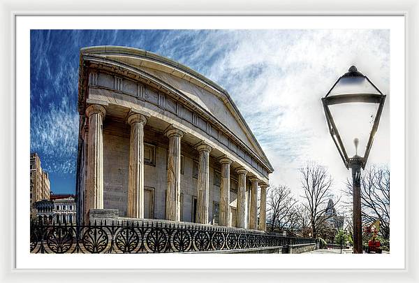 Panorama 3280 Second Bank of the United States - Framed Print