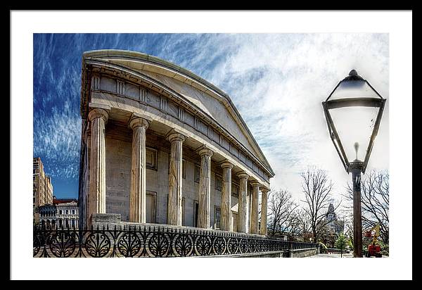 Panorama 3280 Second Bank of the United States - Framed Print
