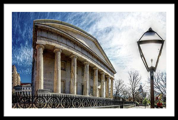 Panorama 3280 Second Bank of the United States - Framed Print