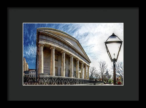 Panorama 3280 Second Bank of the United States - Framed Print