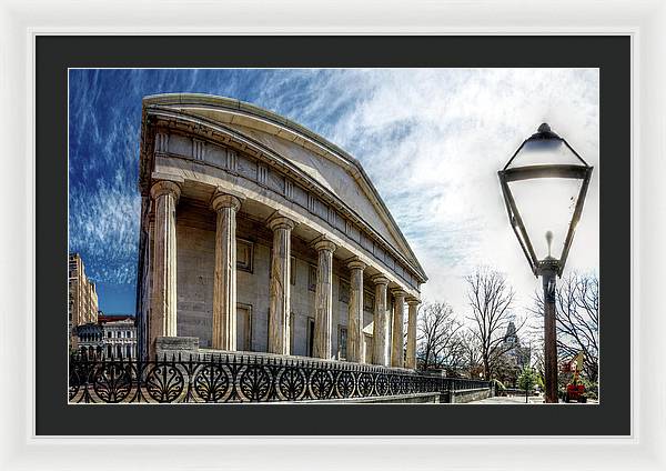 Panorama 3280 Second Bank of the United States - Framed Print