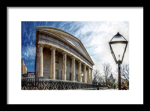 Panorama 3280 Second Bank of the United States - Framed Print