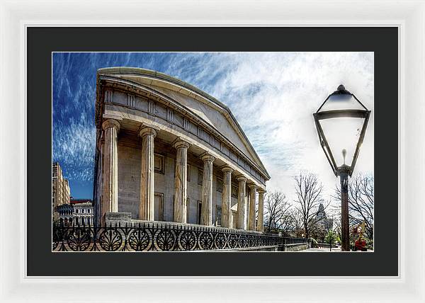 Panorama 3280 Second Bank of the United States - Framed Print