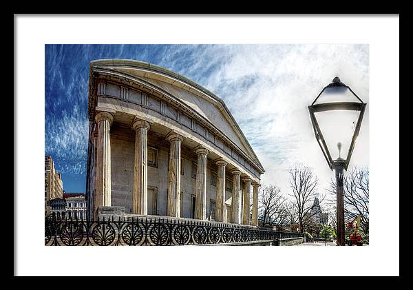 Panorama 3280 Second Bank of the United States - Framed Print