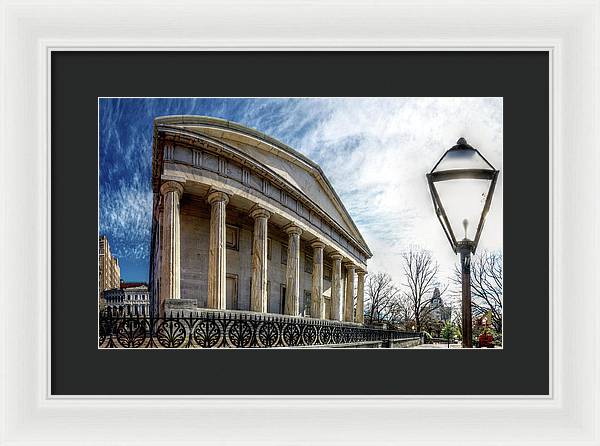 Panorama 3280 Second Bank of the United States - Framed Print