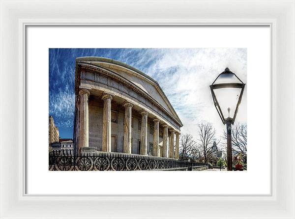 Panorama 3280 Second Bank of the United States - Framed Print