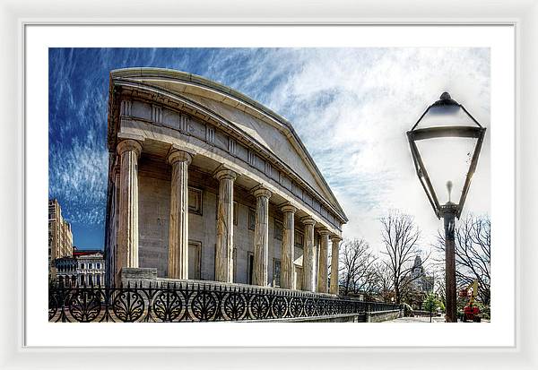 Panorama 3280 Second Bank of the United States - Framed Print