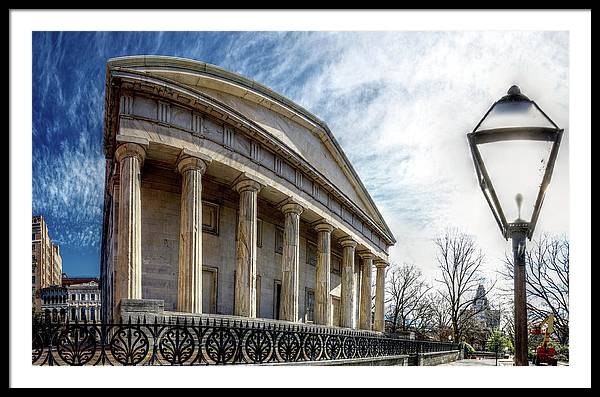 Panorama 3280 Second Bank of the United States - Framed Print