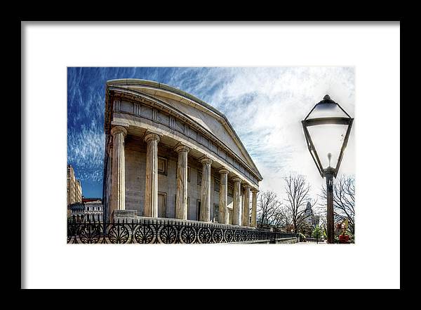 Panorama 3280 Second Bank of the United States - Framed Print