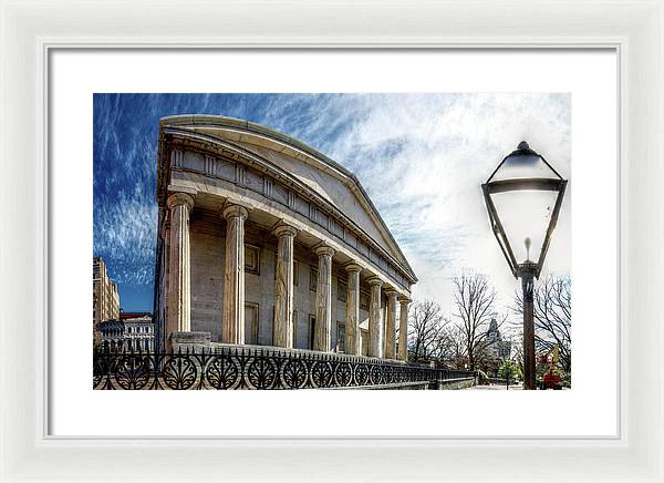 Panorama 3280 Second Bank of the United States - Framed Print