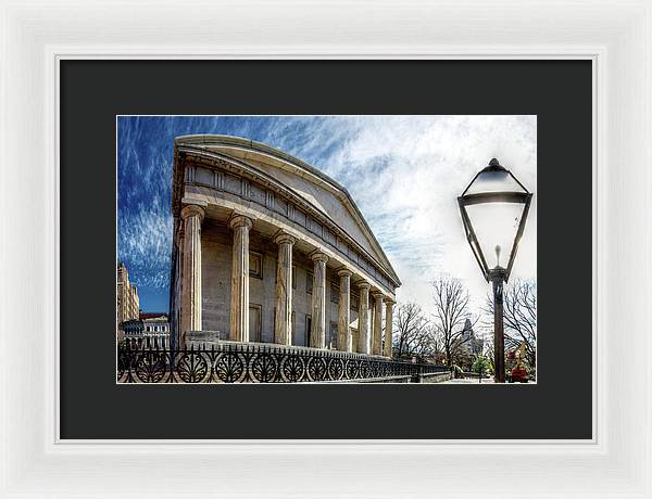 Panorama 3280 Second Bank of the United States - Framed Print