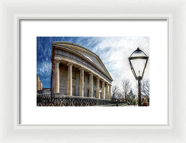 Panorama 3280 Second Bank of the United States - Framed Print