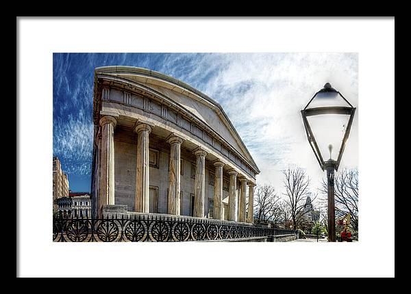 Panorama 3280 Second Bank of the United States - Framed Print