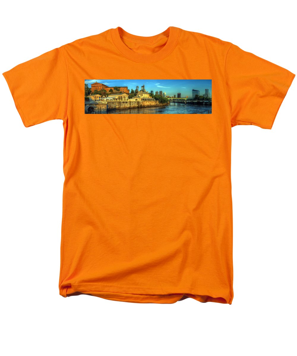 Panorama 3327 Fairmount Water Works - Men's T-Shirt (Regular Fit)