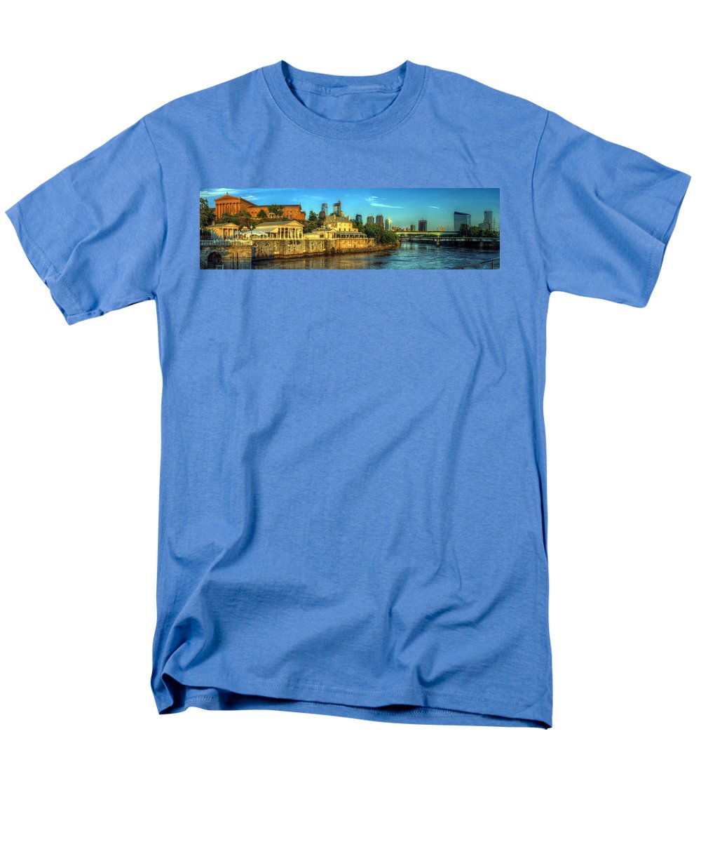 Panorama 3327 Fairmount Water Works - Men's T-Shirt (Regular Fit)