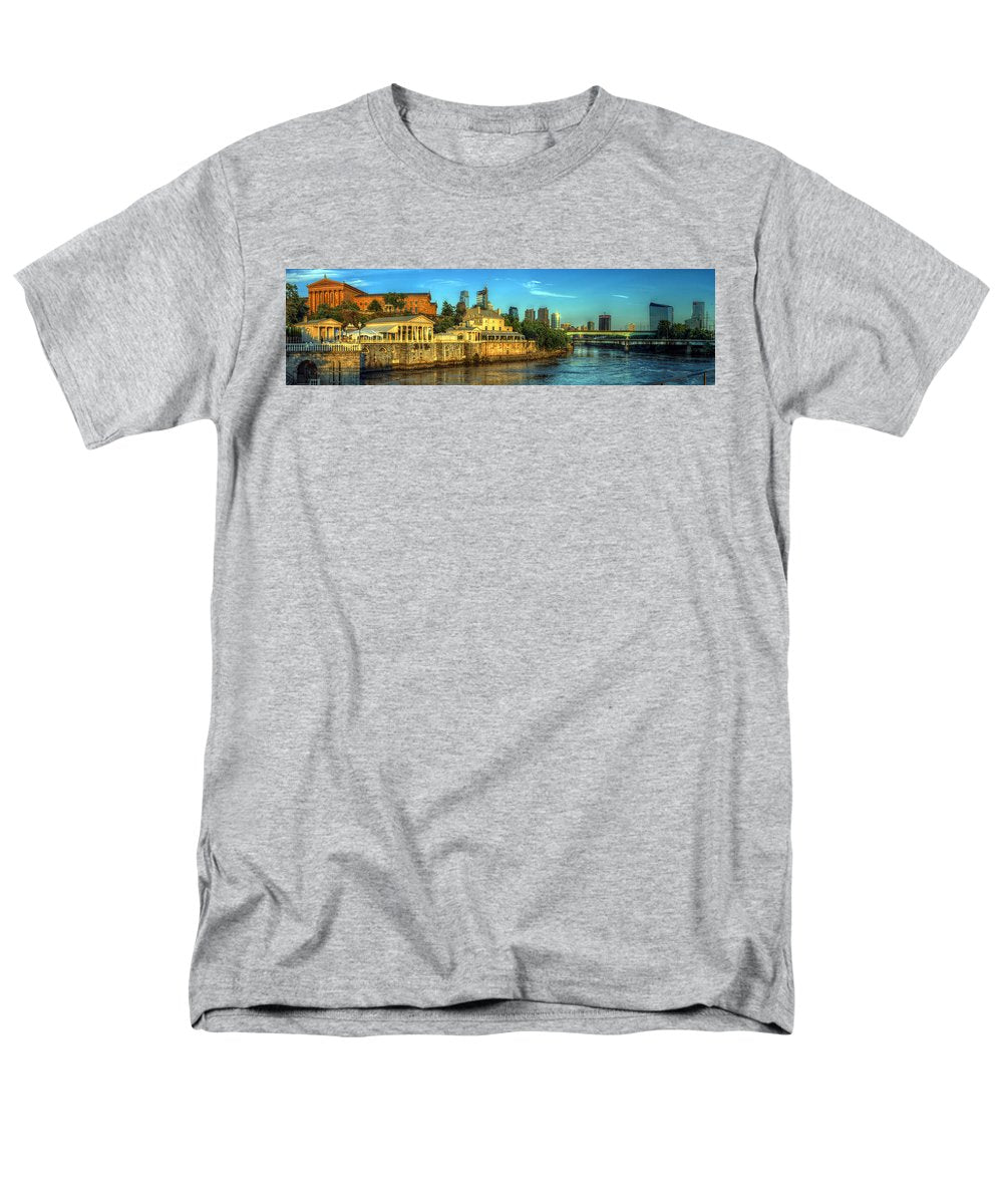 Panorama 3327 Fairmount Water Works - Men's T-Shirt (Regular Fit)