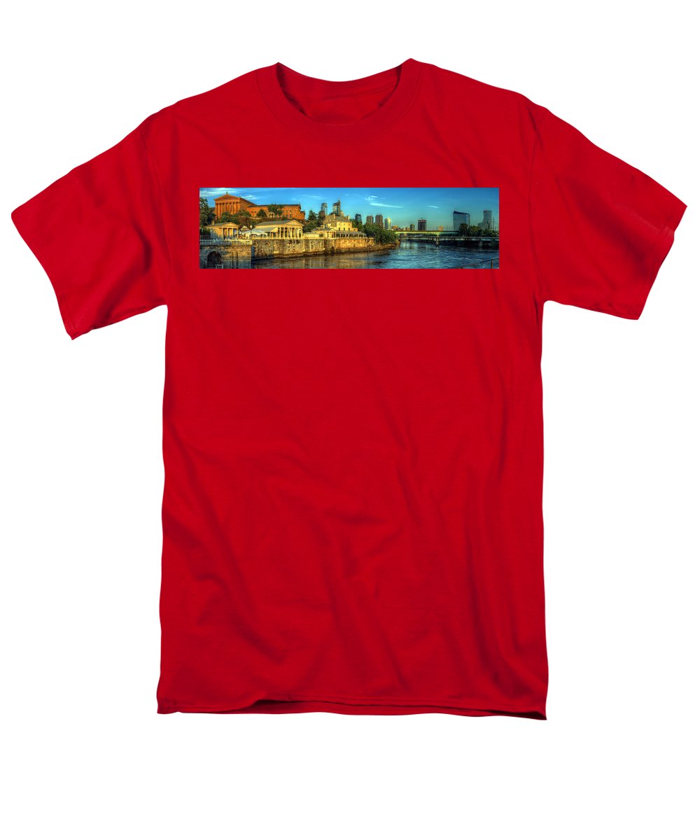 Panorama 3327 Fairmount Water Works - Men's T-Shirt (Regular Fit)