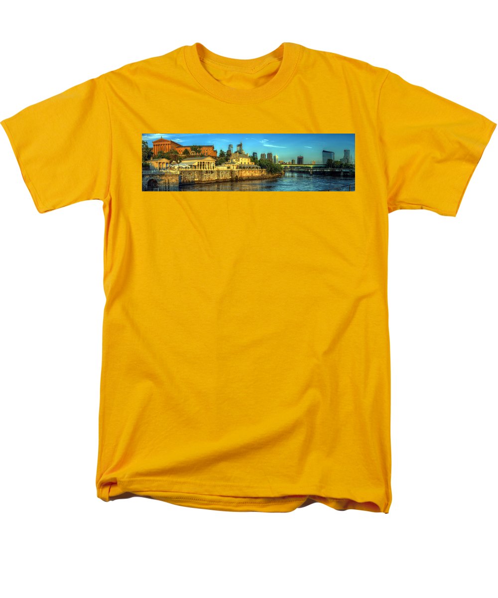 Panorama 3327 Fairmount Water Works - Men's T-Shirt (Regular Fit)