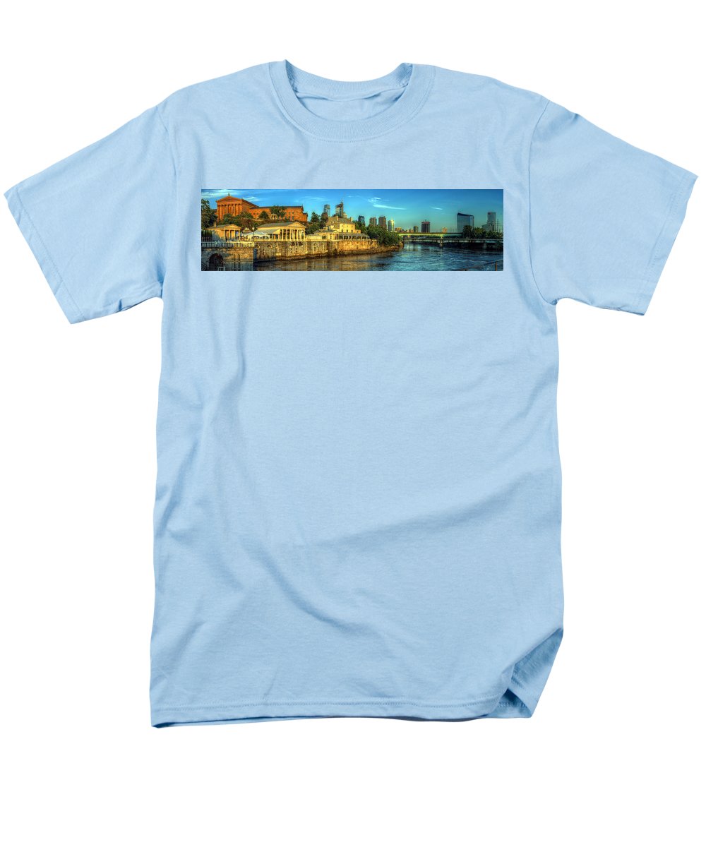 Panorama 3327 Fairmount Water Works - Men's T-Shirt (Regular Fit)