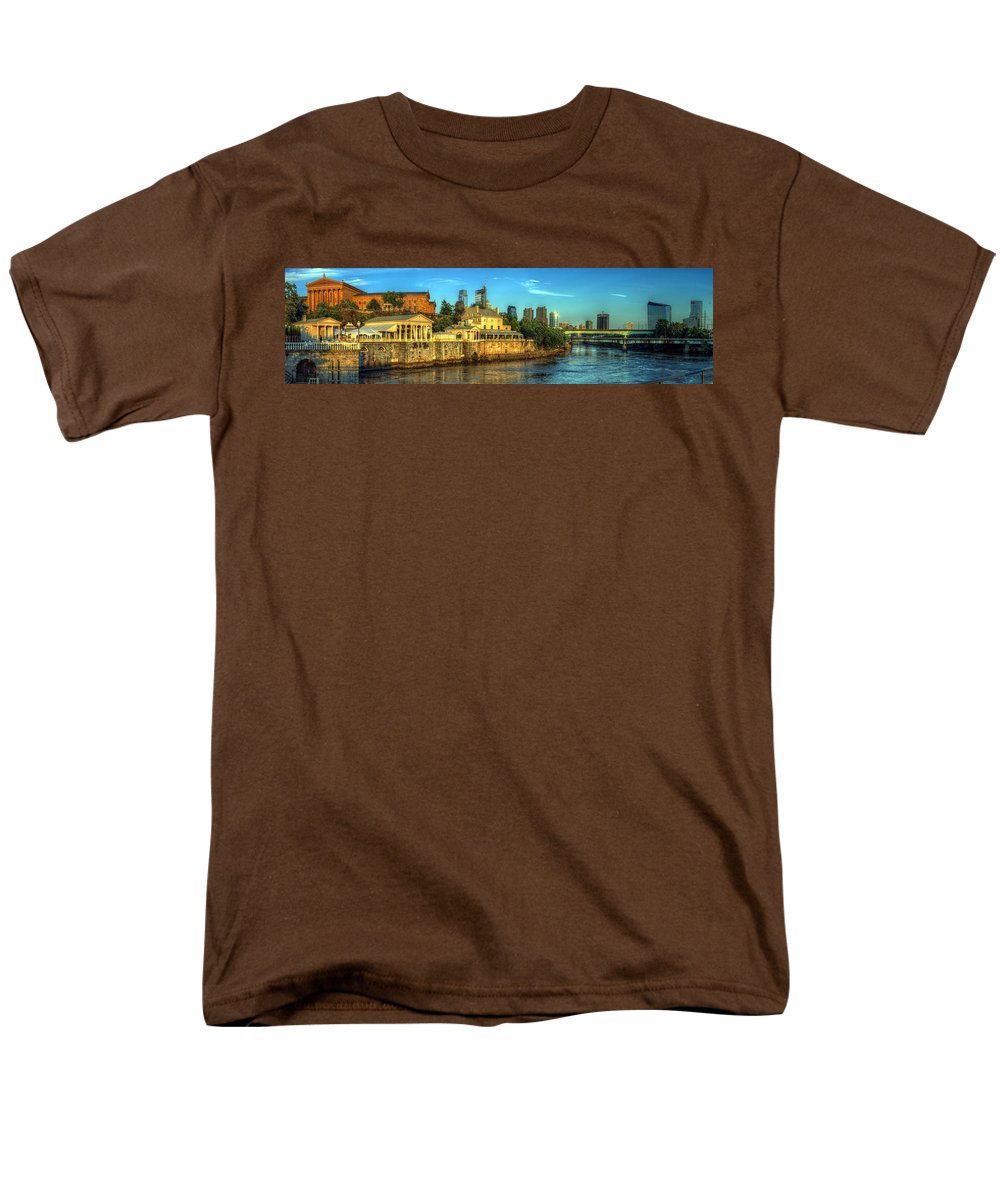 Panorama 3327 Fairmount Water Works - Men's T-Shirt (Regular Fit)