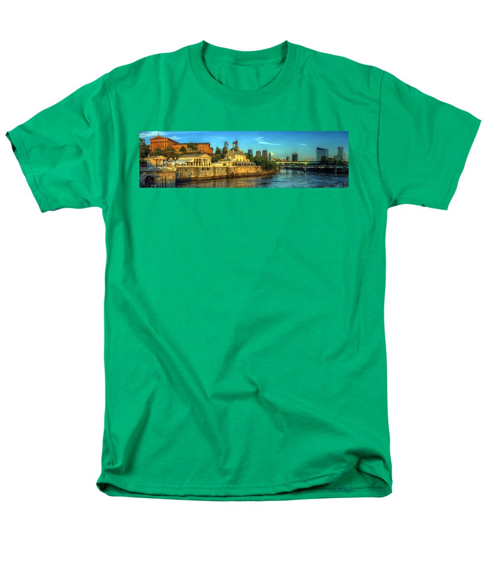 Panorama 3327 Fairmount Water Works - Men's T-Shirt (Regular Fit)
