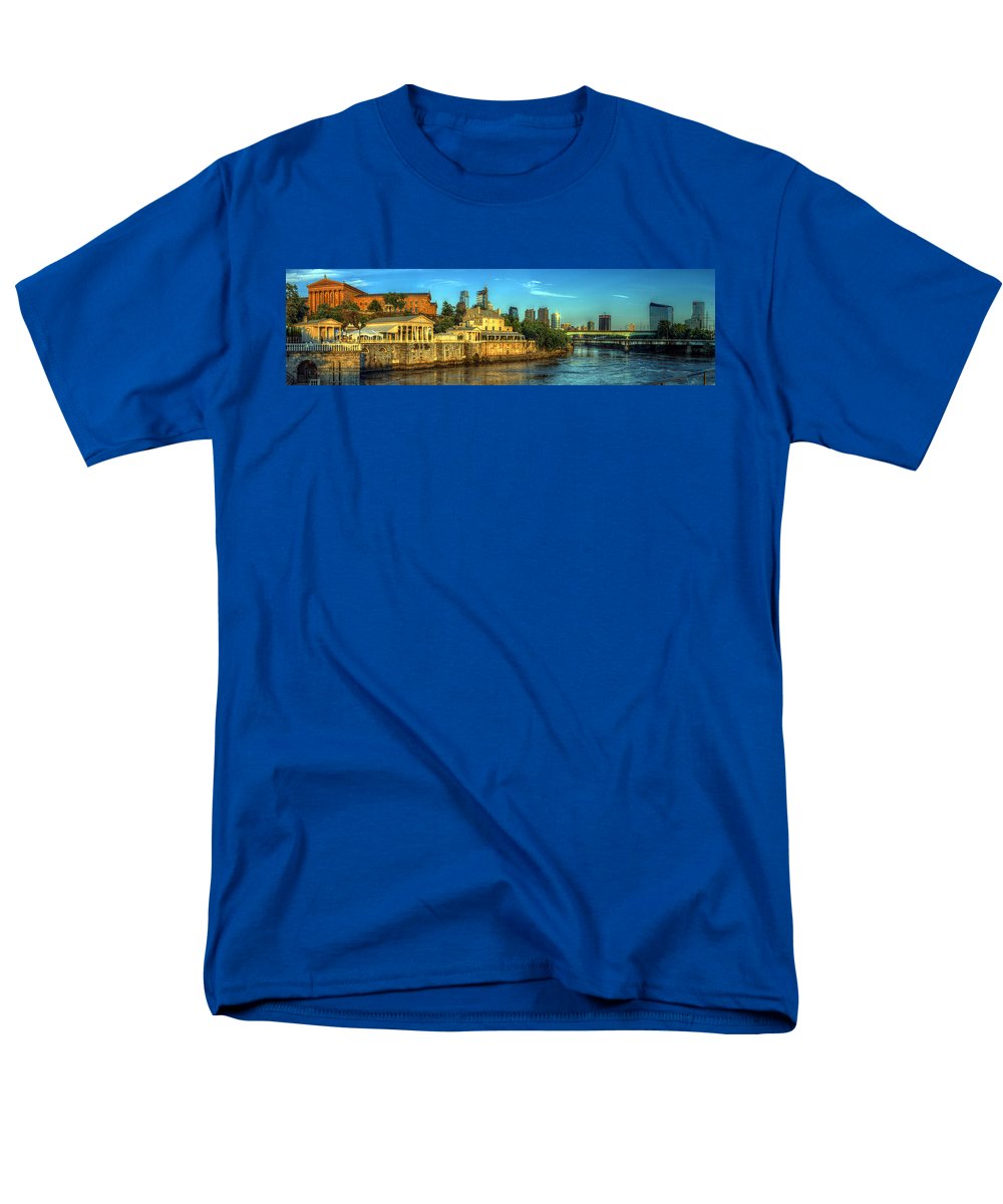 Panorama 3327 Fairmount Water Works - Men's T-Shirt (Regular Fit)