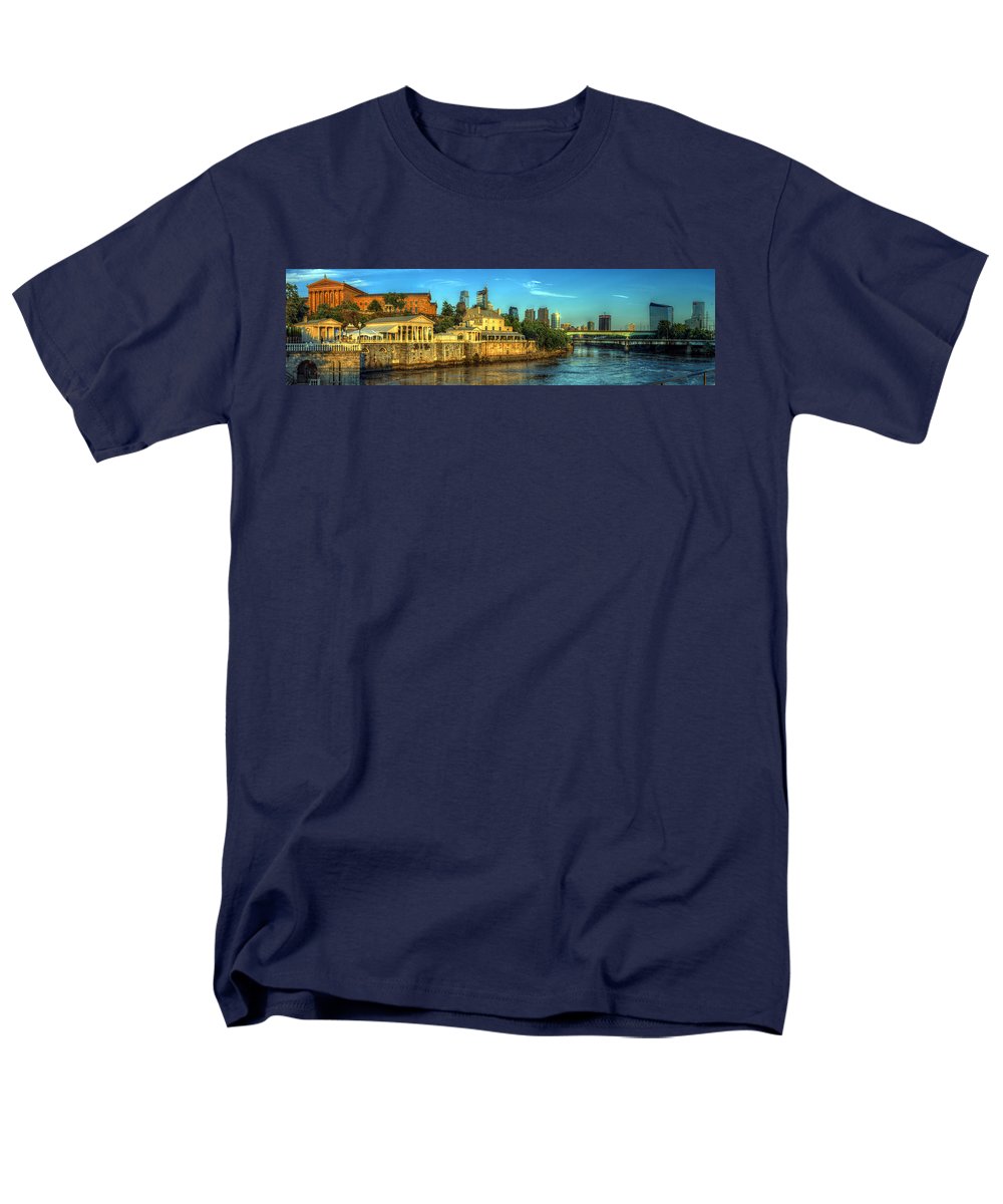 Panorama 3327 Fairmount Water Works - Men's T-Shirt (Regular Fit)
