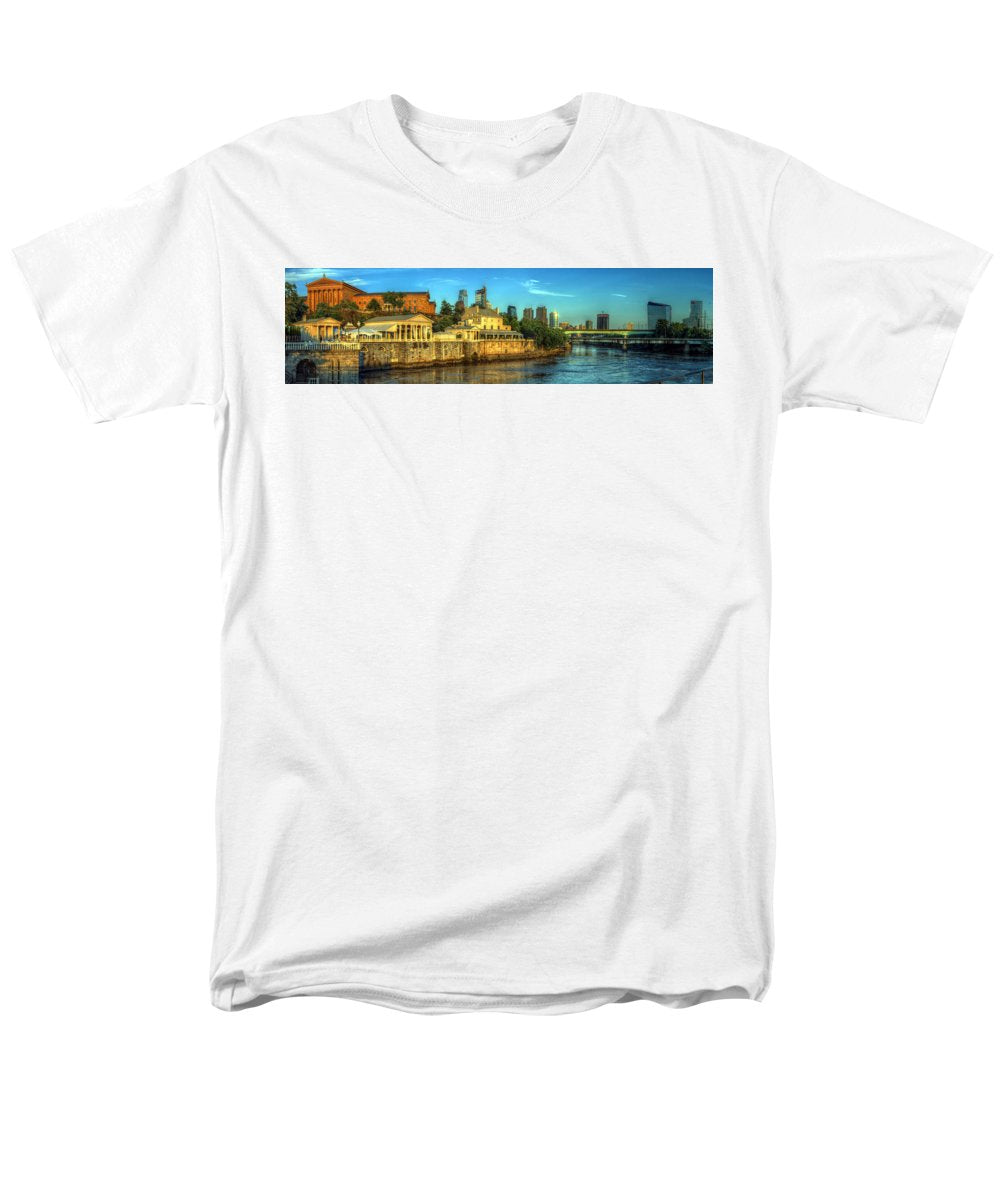 Panorama 3327 Fairmount Water Works - Men's T-Shirt (Regular Fit)