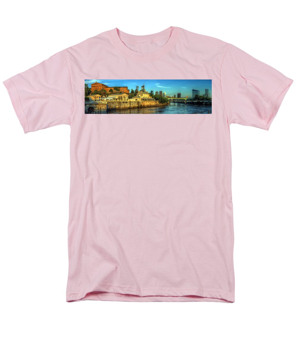 Panorama 3327 Fairmount Water Works - Men's T-Shirt (Regular Fit)