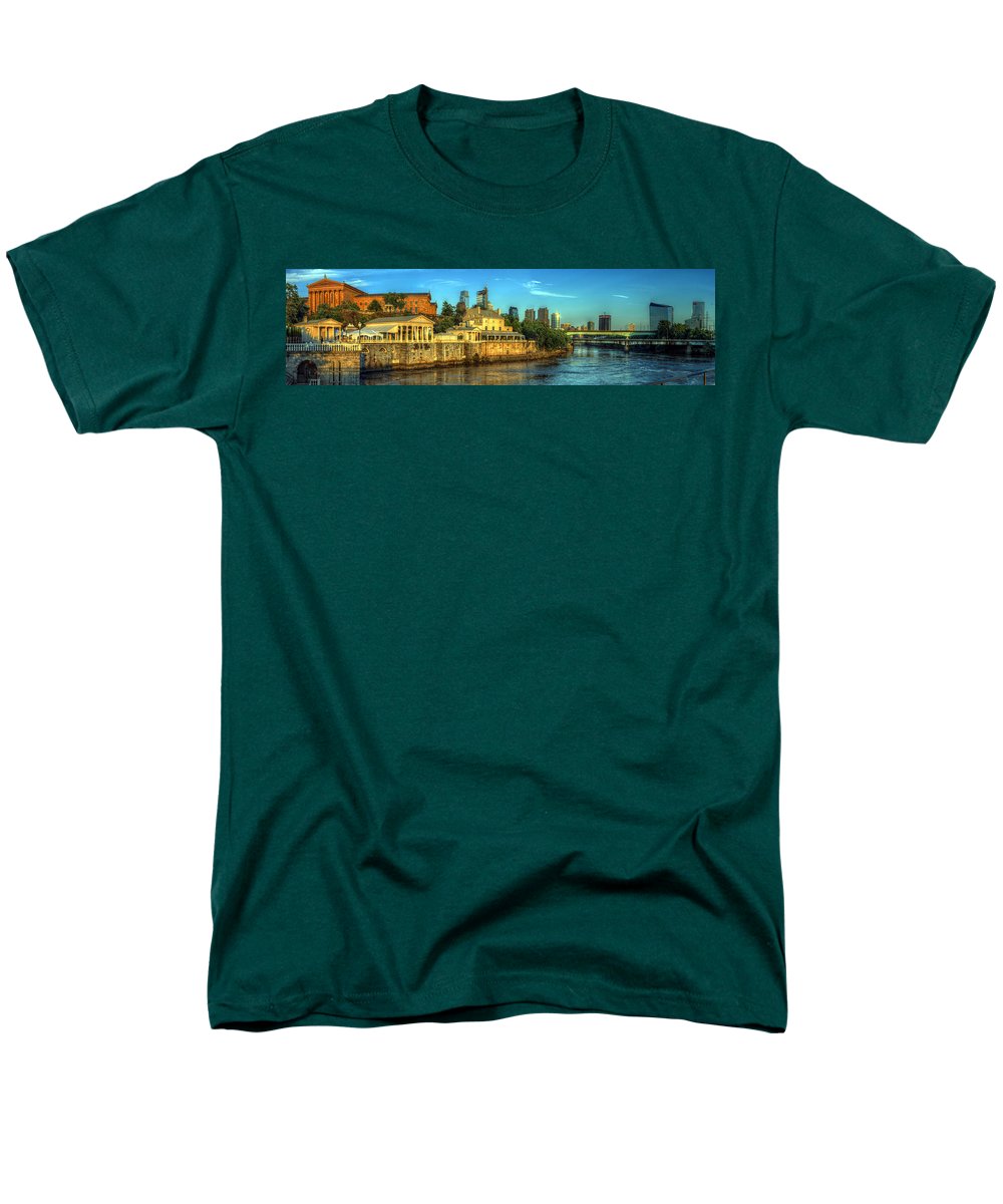 Panorama 3327 Fairmount Water Works - Men's T-Shirt (Regular Fit)