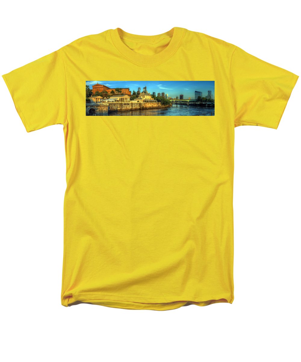 Panorama 3327 Fairmount Water Works - Men's T-Shirt (Regular Fit)