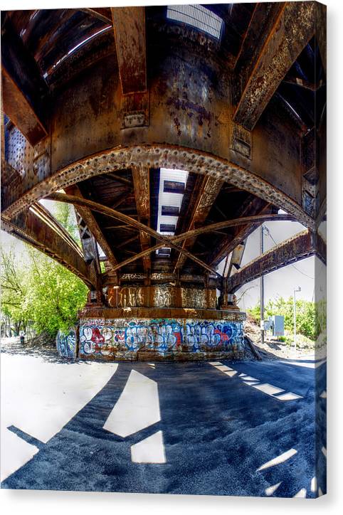 Panorama 3356 CSX Bridge - Canvas Print