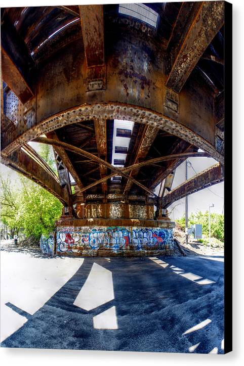 Panorama 3356 CSX Bridge - Canvas Print
