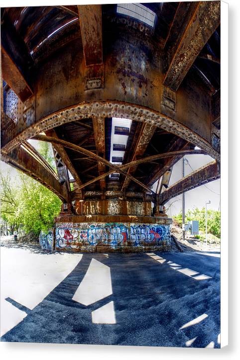 Panorama 3356 CSX Bridge - Canvas Print