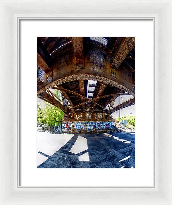 Panorama 3356 CSX Bridge - Framed Print