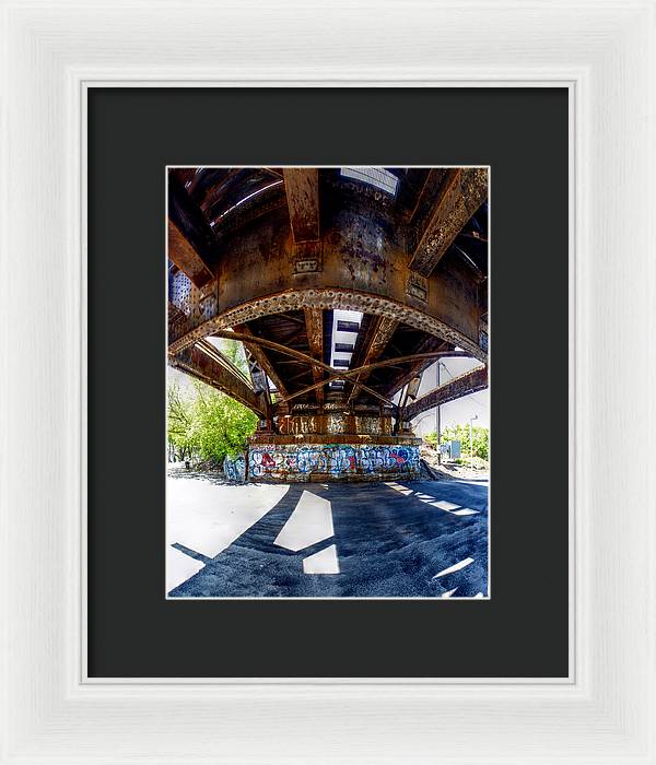 Panorama 3356 CSX Bridge - Framed Print