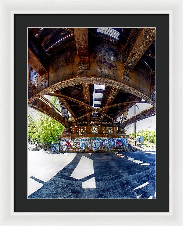 Panorama 3356 CSX Bridge - Framed Print