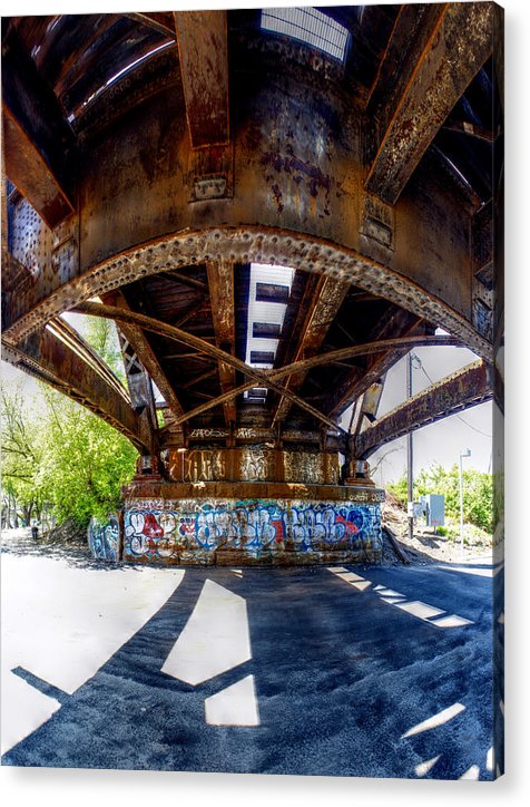 Panorama 3356 CSX Bridge - Acrylic Print