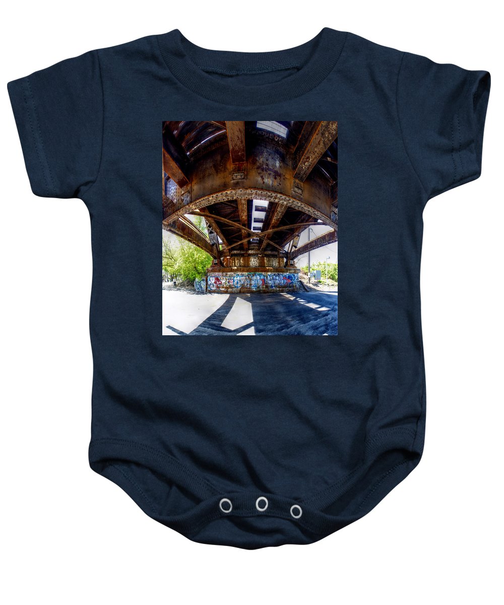 Panorama 3356 CSX Bridge - Baby Onesie