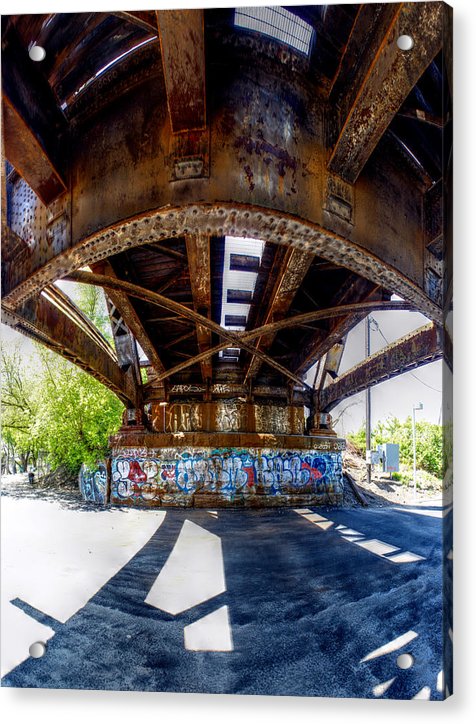 Panorama 3356 CSX Bridge - Acrylic Print