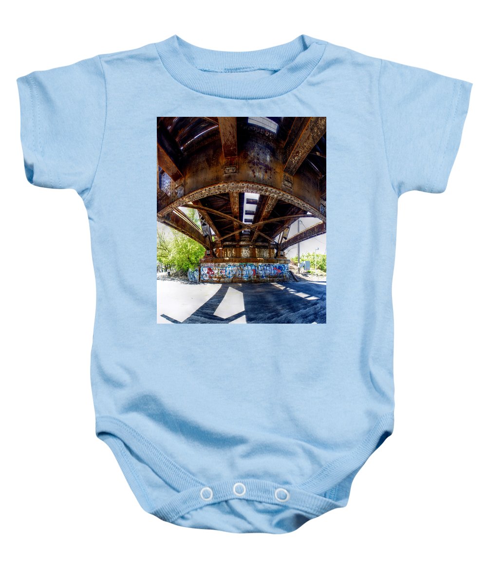 Panorama 3356 CSX Bridge - Baby Onesie