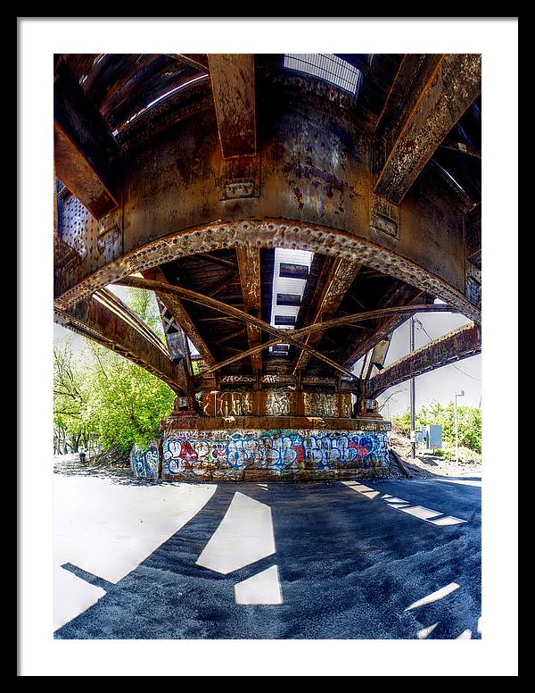 Panorama 3356 CSX Bridge - Framed Print