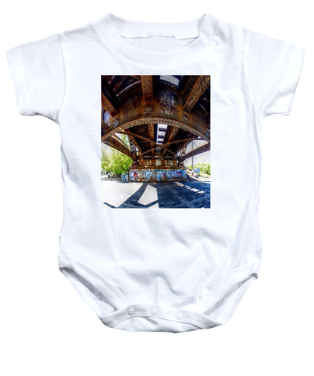 Panorama 3356 CSX Bridge - Baby Onesie