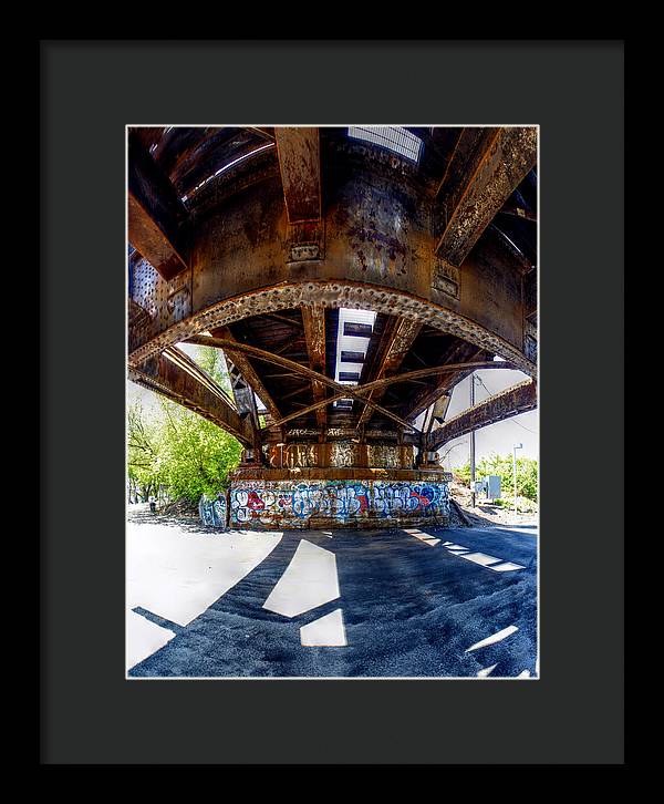 Panorama 3356 CSX Bridge - Framed Print