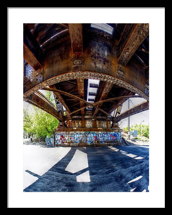 Panorama 3356 CSX Bridge - Framed Print