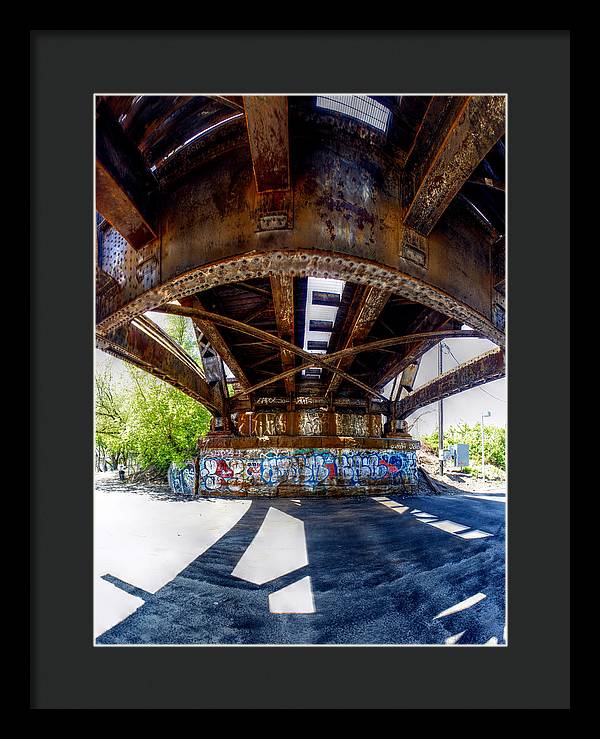 Panorama 3356 CSX Bridge - Framed Print