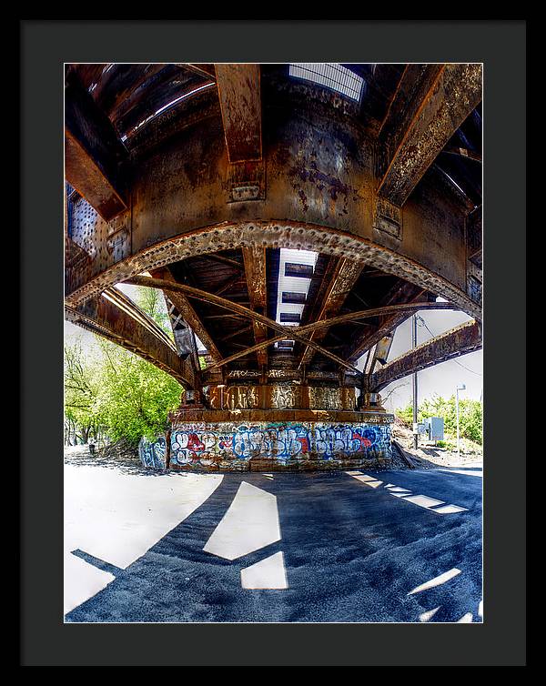 Panorama 3356 CSX Bridge - Framed Print
