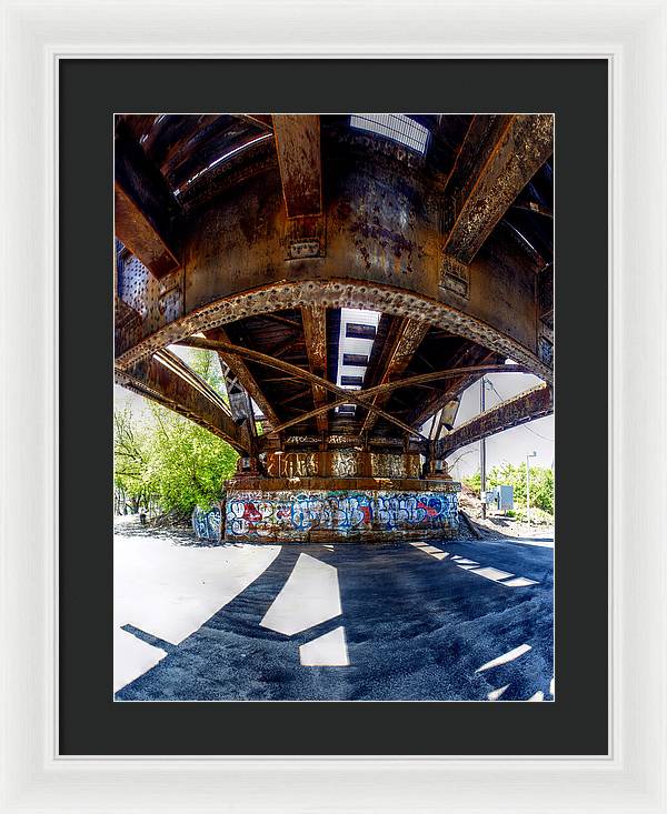Panorama 3356 CSX Bridge - Framed Print